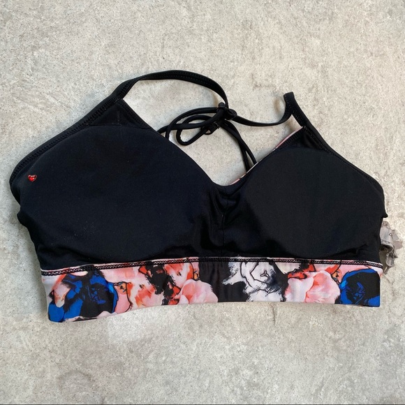 Lorna Jane Floral Padded Sports Bra - Picture 3 of 5